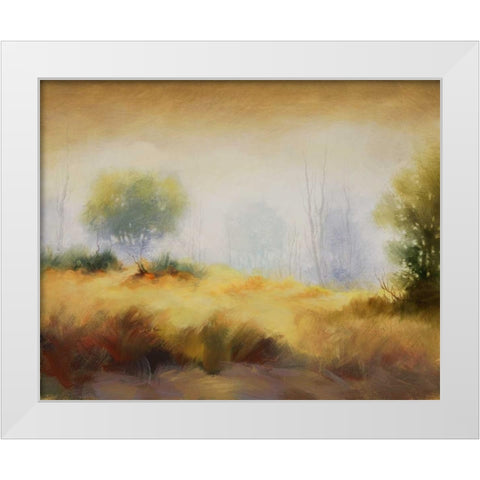 Hinterland 10 White Modern Wood Framed Art Print by Dag, Inc.