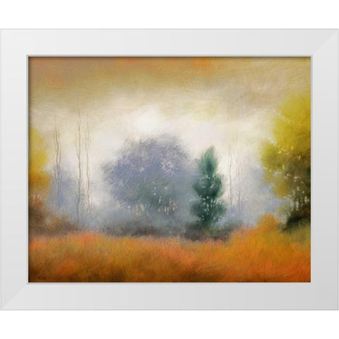 Hinterland 11 White Modern Wood Framed Art Print by Dag, Inc.