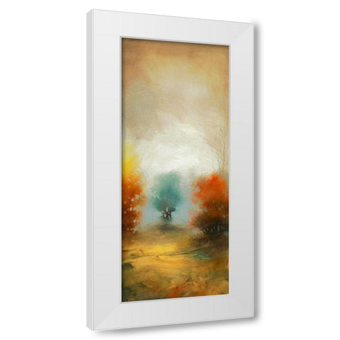 Hinterland 32 White Modern Wood Framed Art Print by Dag, Inc.