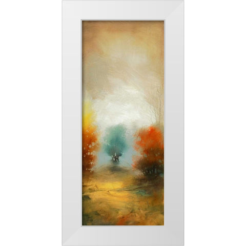 Hinterland 32 White Modern Wood Framed Art Print by Dag, Inc.