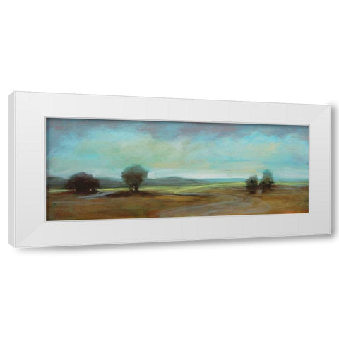 Landscape 101 White Modern Wood Framed Art Print by Dag, Inc.