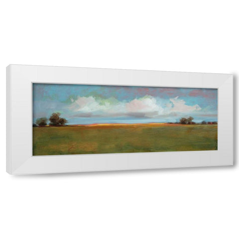 Landscape 102 White Modern Wood Framed Art Print by Dag, Inc.