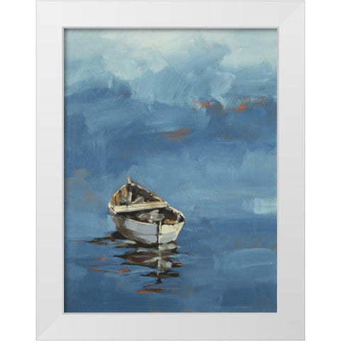 Set Sail 7 White Modern Wood Framed Art Print by Dag, Inc.