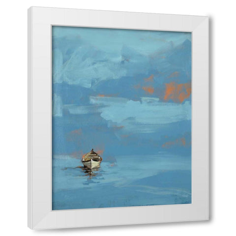 Set Sail 8 White Modern Wood Framed Art Print by Dag, Inc.