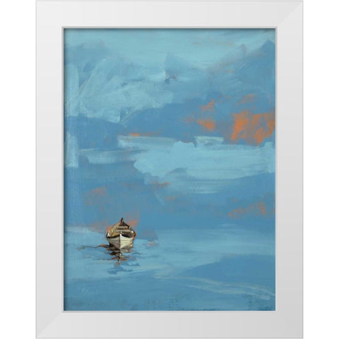 Set Sail 8 White Modern Wood Framed Art Print by Dag, Inc.