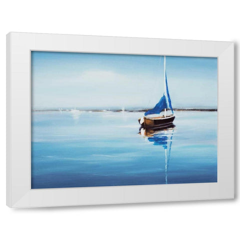 Set Sail 9 White Modern Wood Framed Art Print by Dag, Inc.