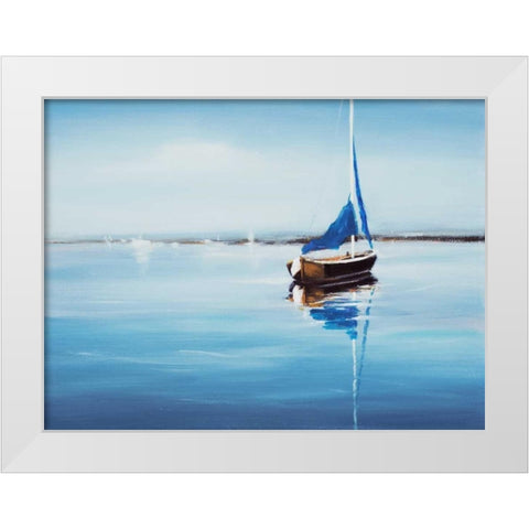 Set Sail 9 White Modern Wood Framed Art Print by Dag, Inc.