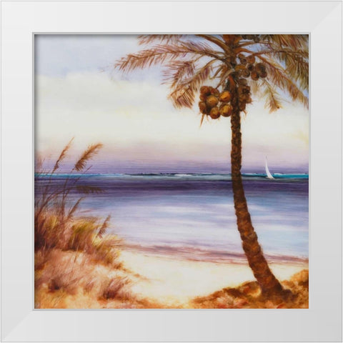 Set Sail 14 White Modern Wood Framed Art Print by Dag, Inc.