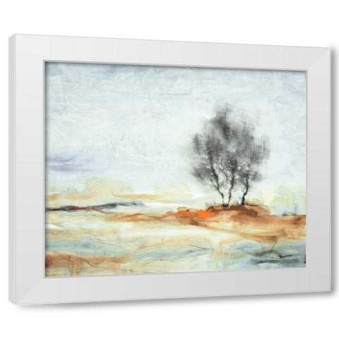 Tunnelscape 4 White Modern Wood Framed Art Print by Dag, Inc.