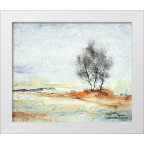 Tunnelscape 4 White Modern Wood Framed Art Print by Dag, Inc.