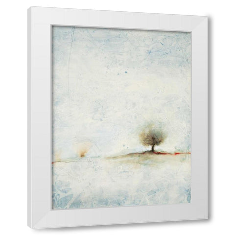 Tunnelscape 21 White Modern Wood Framed Art Print by Dag, Inc.