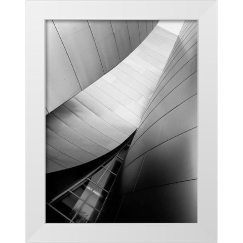 Ode to Gehry 6 White Modern Wood Framed Art Print by Dag, Inc.