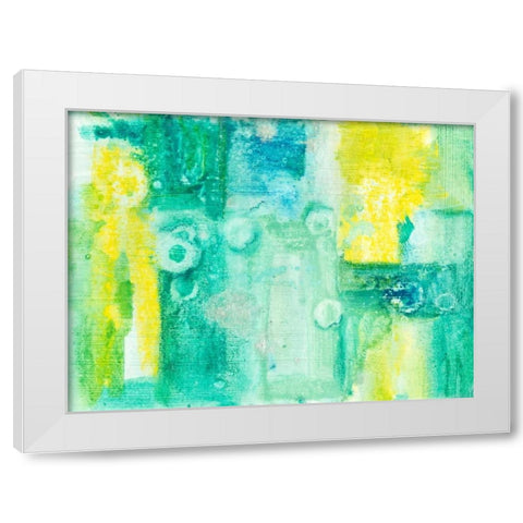 Oriental Antique II White Modern Wood Framed Art Print by Combs, Joyce