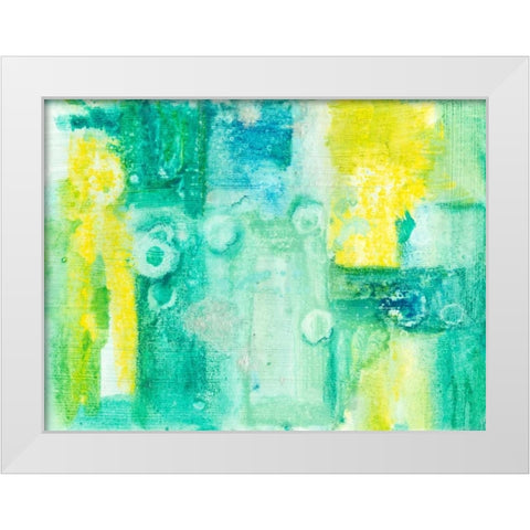 Oriental Antique II White Modern Wood Framed Art Print by Combs, Joyce
