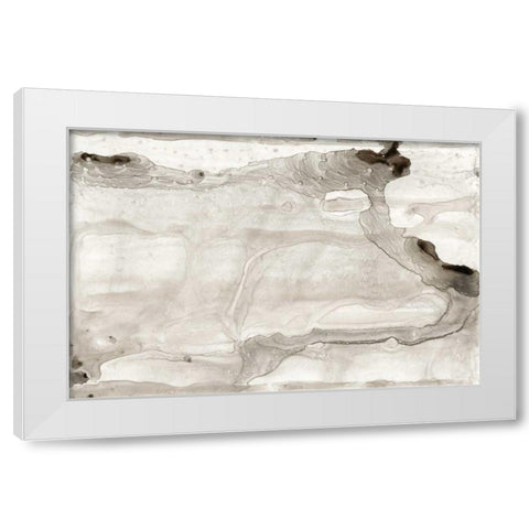 Arroyo White Modern Wood Framed Art Print by Stramel, Renee W.