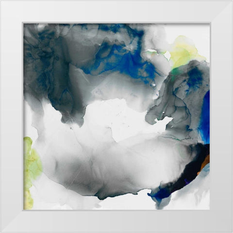 Ephemeral II White Modern Wood Framed Art Print by Jasper, Sisa