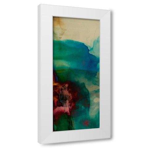 Existential Philosophy I White Modern Wood Framed Art Print by Jasper, Sisa