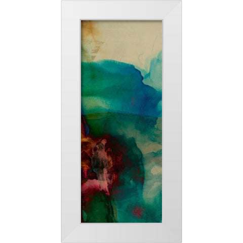 Existential Philosophy I White Modern Wood Framed Art Print by Jasper, Sisa