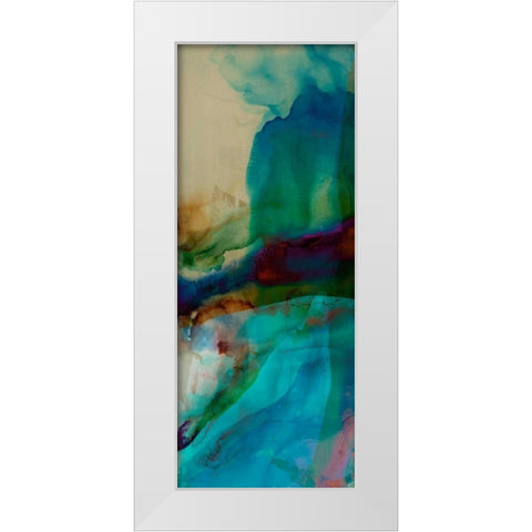 Existential Philosophy II White Modern Wood Framed Art Print by Jasper, Sisa