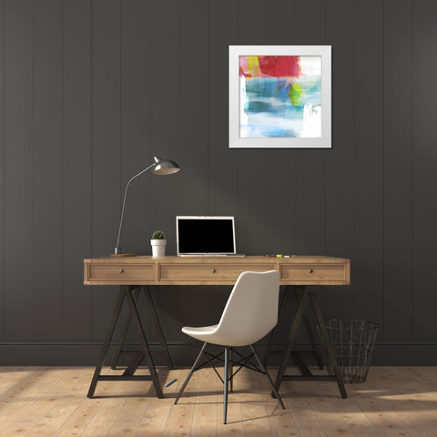 Invisible  II White Modern Wood Framed Art Print by Jasper, Sisa