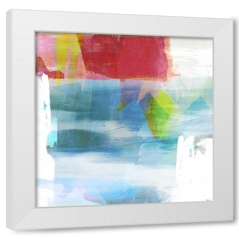 Invisible  II White Modern Wood Framed Art Print by Jasper, Sisa