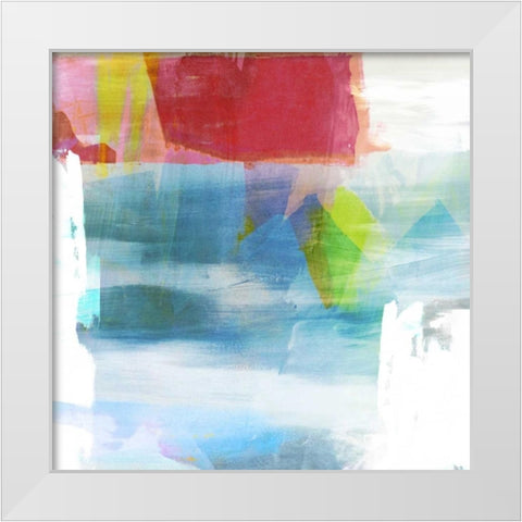 Invisible  II White Modern Wood Framed Art Print by Jasper, Sisa