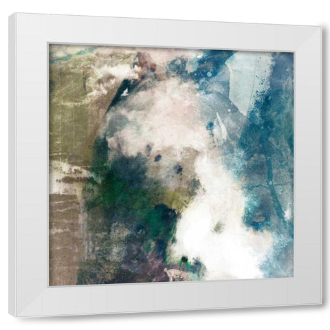 Mod Abstract II White Modern Wood Framed Art Print by Jasper, Sisa