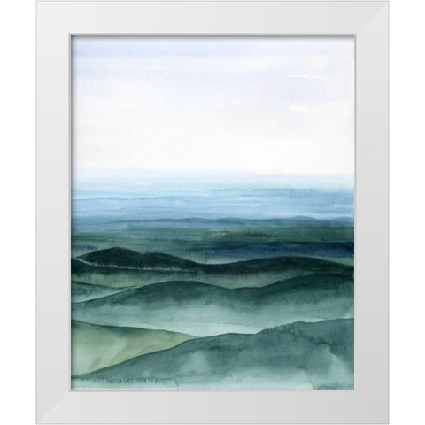 Plane View I White Modern Wood Framed Art Print by Popp, Grace