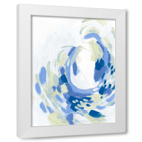 Sargasso I White Modern Wood Framed Art Print by Vess, June Erica