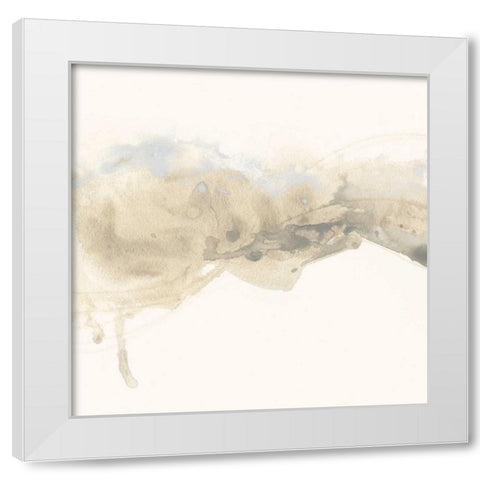 Vapor I White Modern Wood Framed Art Print by Vess, June Erica