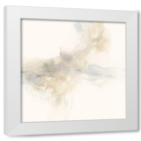 Vapor III White Modern Wood Framed Art Print by Vess, June Erica