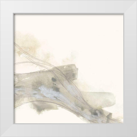 Vapor VI White Modern Wood Framed Art Print by Vess, June Erica