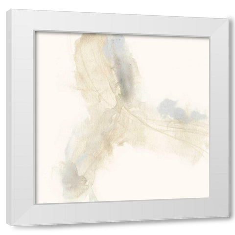 Vapor VII White Modern Wood Framed Art Print by Vess, June Erica