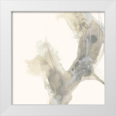 Vapor VIII White Modern Wood Framed Art Print by Vess, June Erica