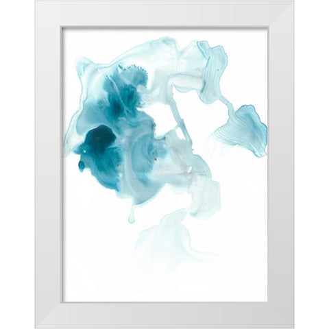 Thermae I White Modern Wood Framed Art Print by Vess, June Erica