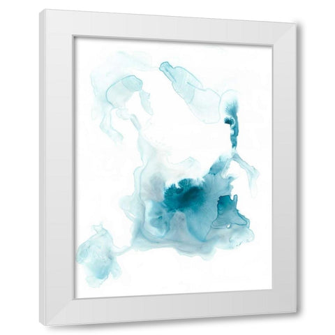 Thermae II White Modern Wood Framed Art Print by Vess, June Erica