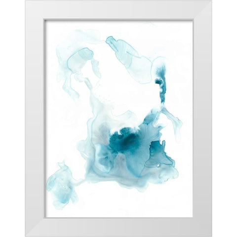 Thermae II White Modern Wood Framed Art Print by Vess, June Erica