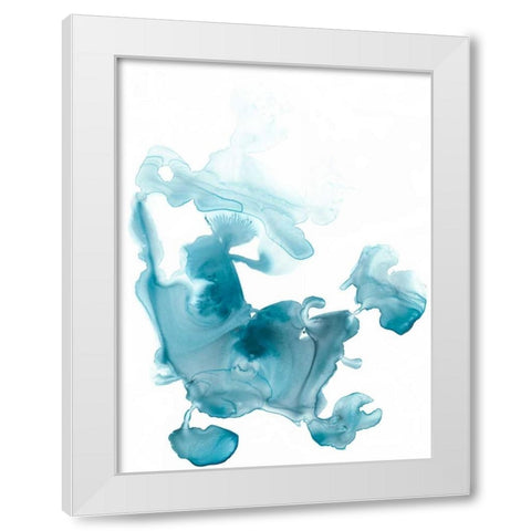 Thermae III White Modern Wood Framed Art Print by Vess, June Erica