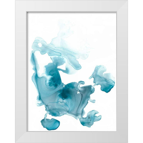 Thermae III White Modern Wood Framed Art Print by Vess, June Erica