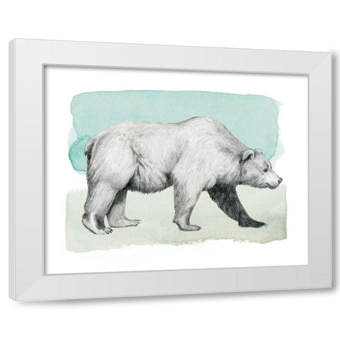Animale II White Modern Wood Framed Art Print by Popp, Grace