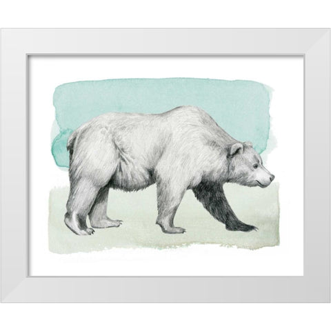 Animale II White Modern Wood Framed Art Print by Popp, Grace