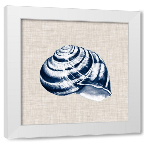 Ocean Memento I White Modern Wood Framed Art Print by Vision Studio