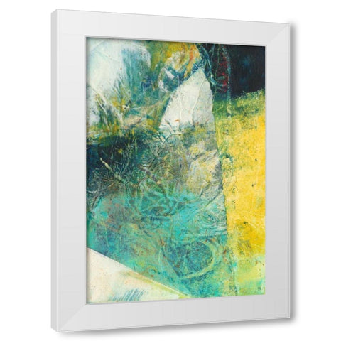 Underlying III White Modern Wood Framed Art Print by Jachimiec, Sue