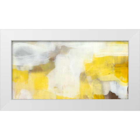Jammy I White Modern Wood Framed Art Print by Jachimiec, Sue