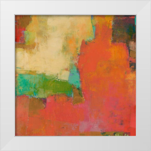 Etienne I White Modern Wood Framed Art Print by Jachimiec, Sue