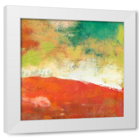 Etienne III White Modern Wood Framed Art Print by Jachimiec, Sue