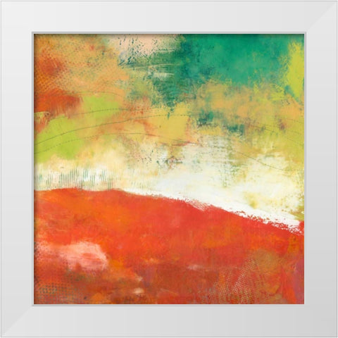 Etienne III White Modern Wood Framed Art Print by Jachimiec, Sue