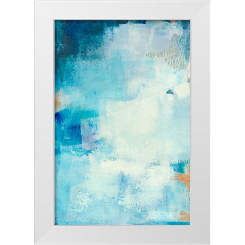 Kenning I White Modern Wood Framed Art Print by Jachimiec, Sue