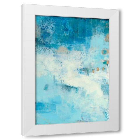 Kenning II White Modern Wood Framed Art Print by Jachimiec, Sue