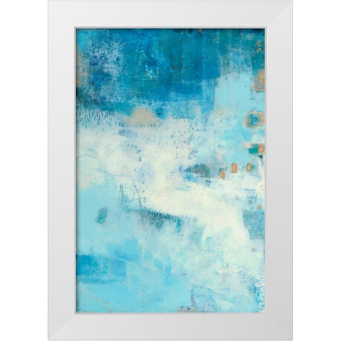 Kenning II White Modern Wood Framed Art Print by Jachimiec, Sue